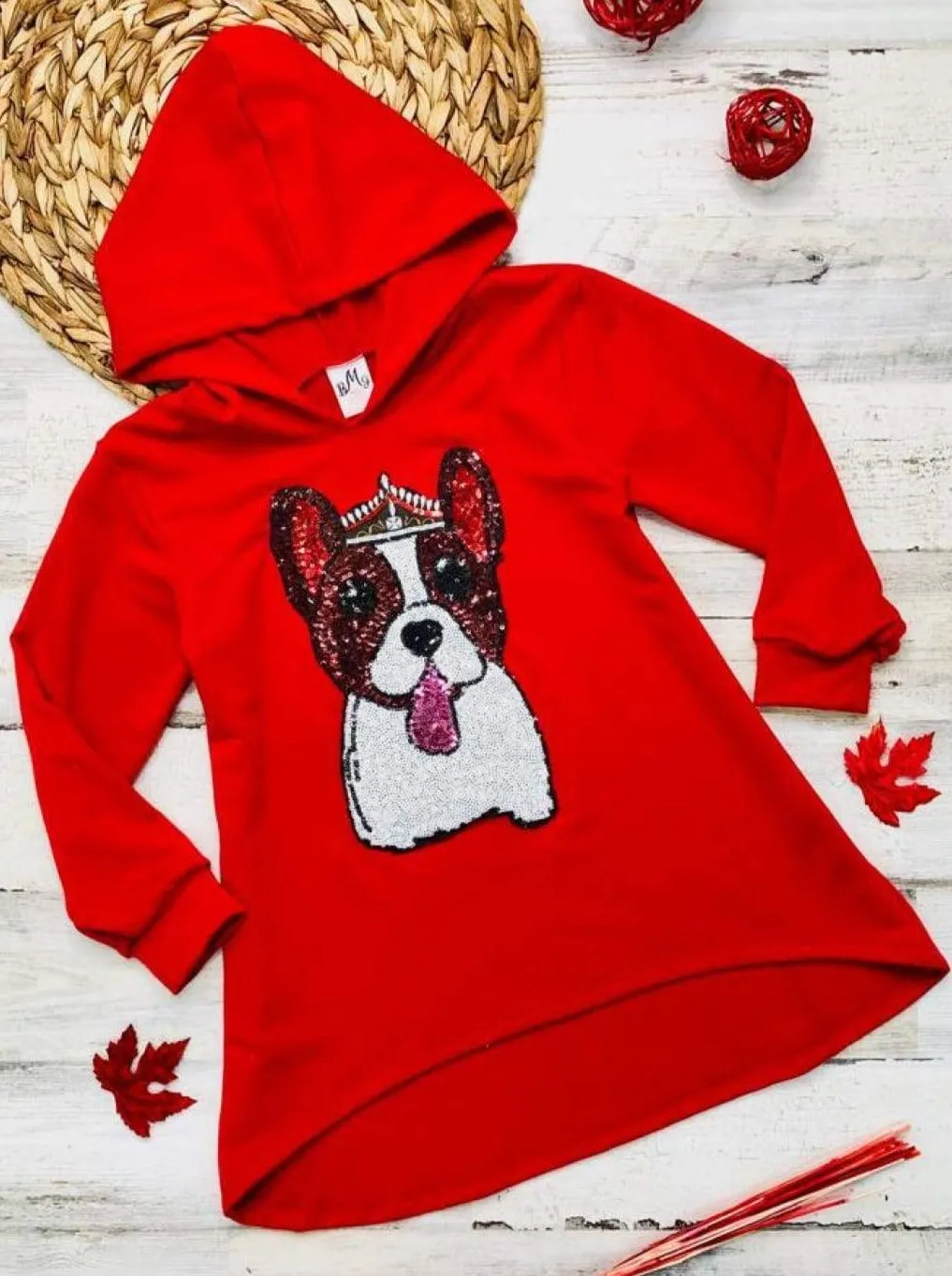 Cutest Companion Sparkle Hi-Lo Hoodie