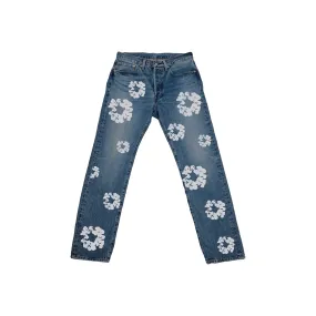 Denim Tears x Levi's Cotton Wreath Jean Light Wash