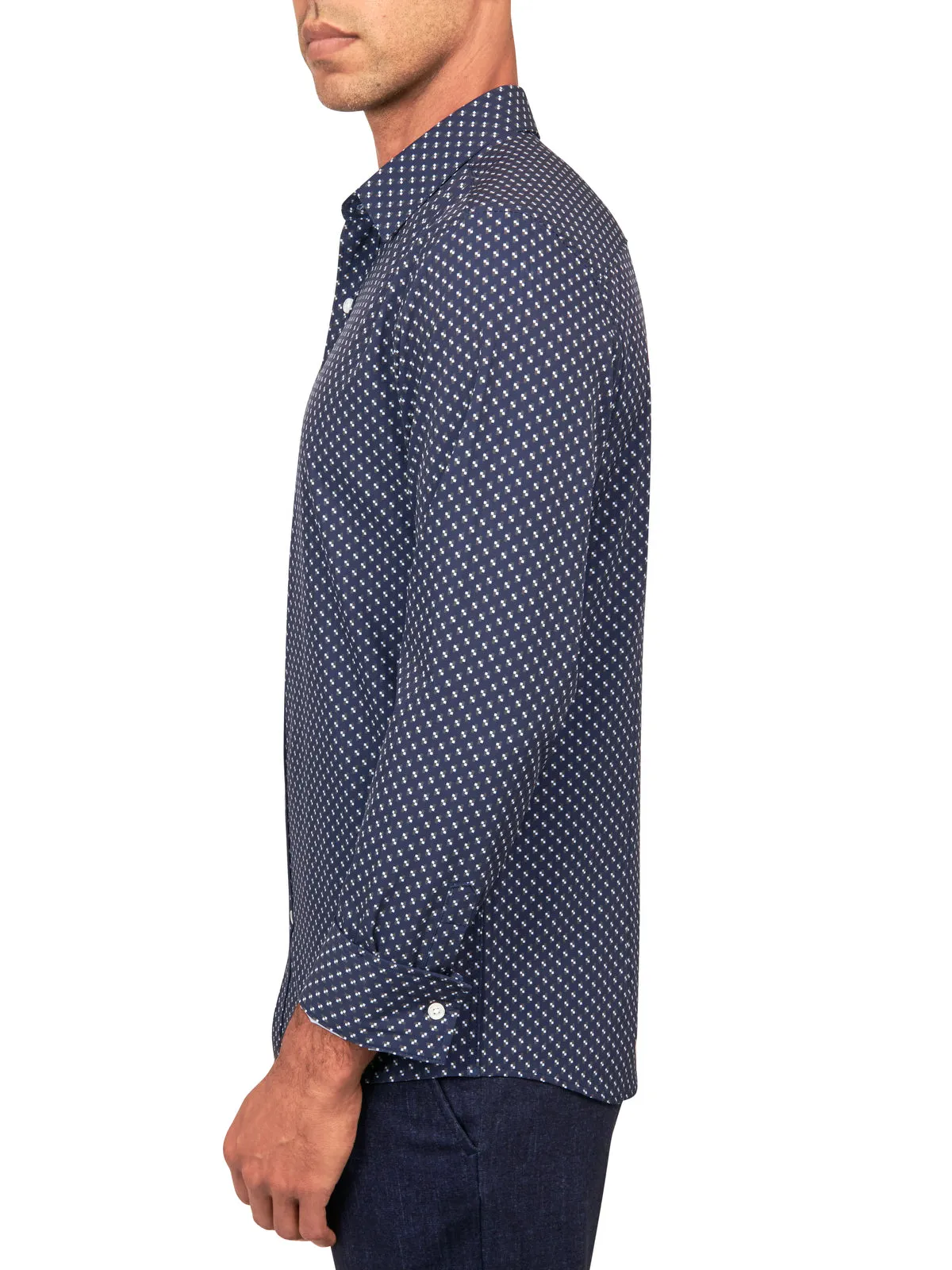 Diamond Geo Long Sleeve Shirt