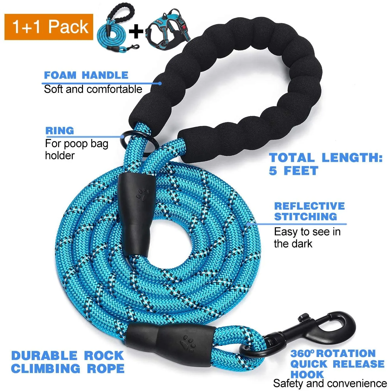 Dog Harness No Pull Reflective