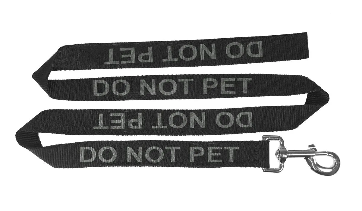 Dogline Reflective Nylon Service Dog Leash