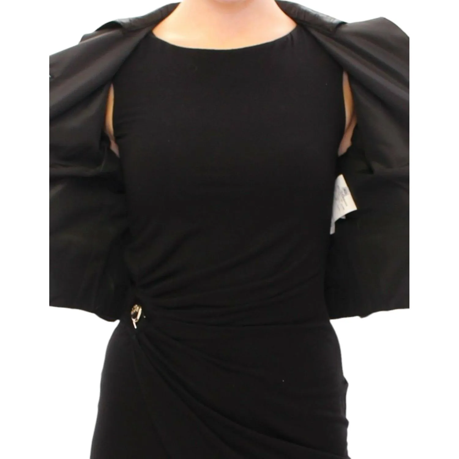 Dolce & Gabbana Elegant Black Bolero Shrug Jacket