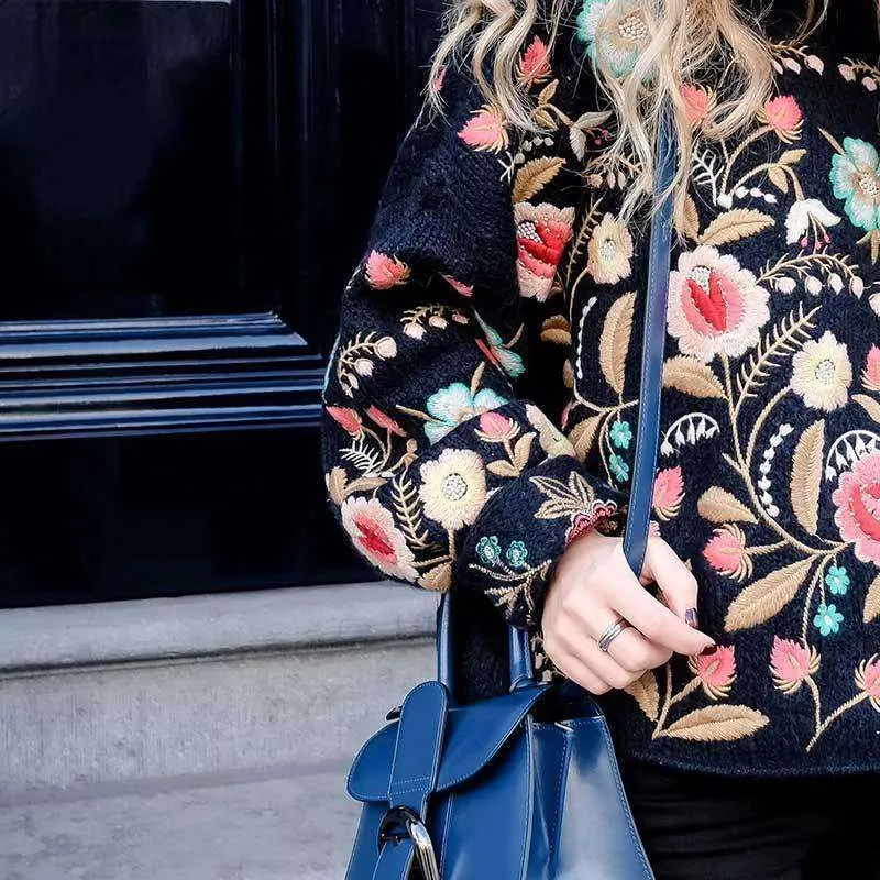 Embroidered Sweatshirt