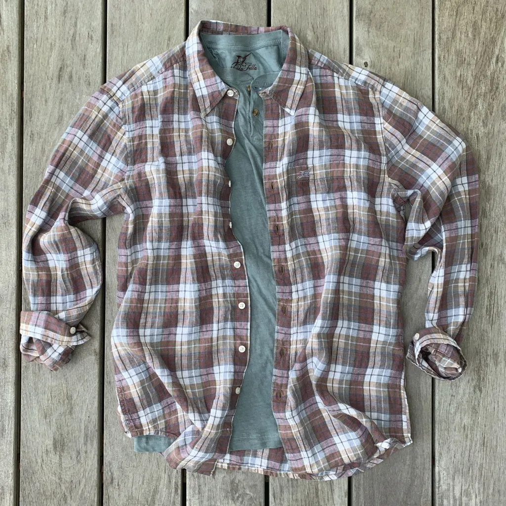 Ernest Long Sleeve Linen Shirt