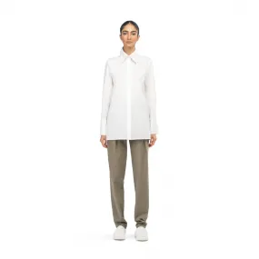 EVA MINIMAL POPLIN SHIRT