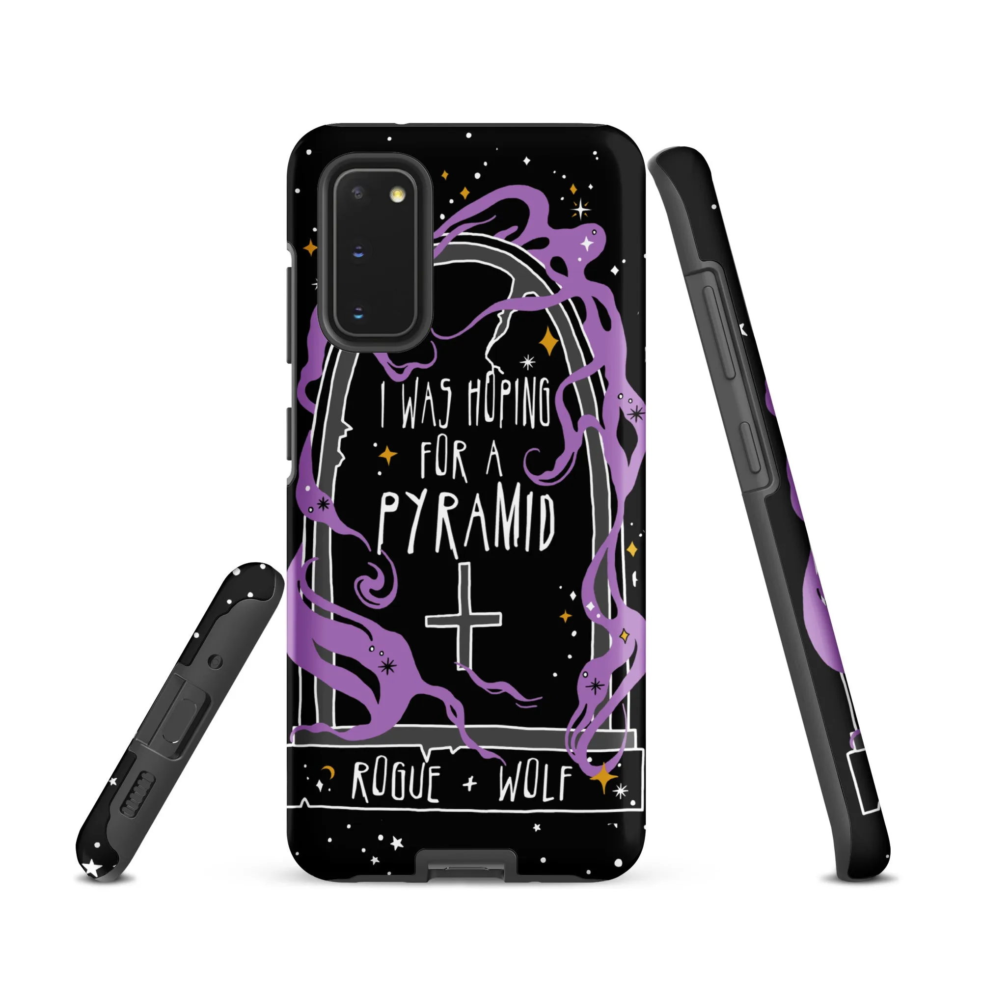 Expectation Vs Reality Tough Phone Case for Samsung - Shockproof Witchy Goth Cover Anti-Scratch Samsung Accessories