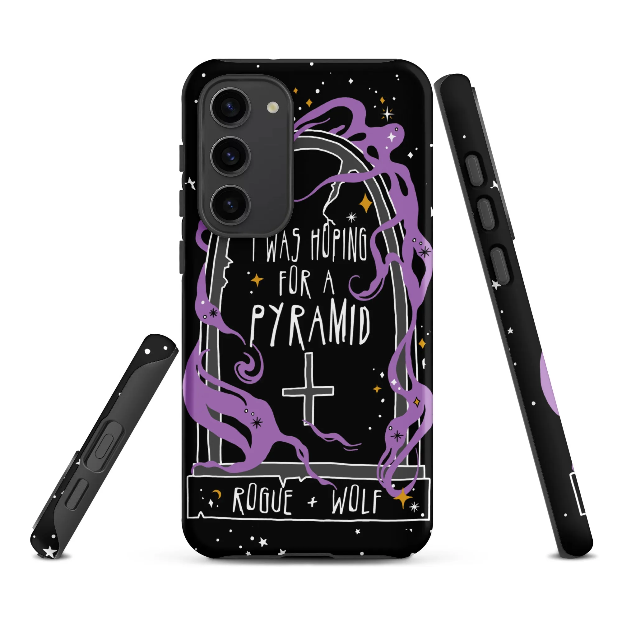 Expectation Vs Reality Tough Phone Case for Samsung - Shockproof Witchy Goth Cover Anti-Scratch Samsung Accessories