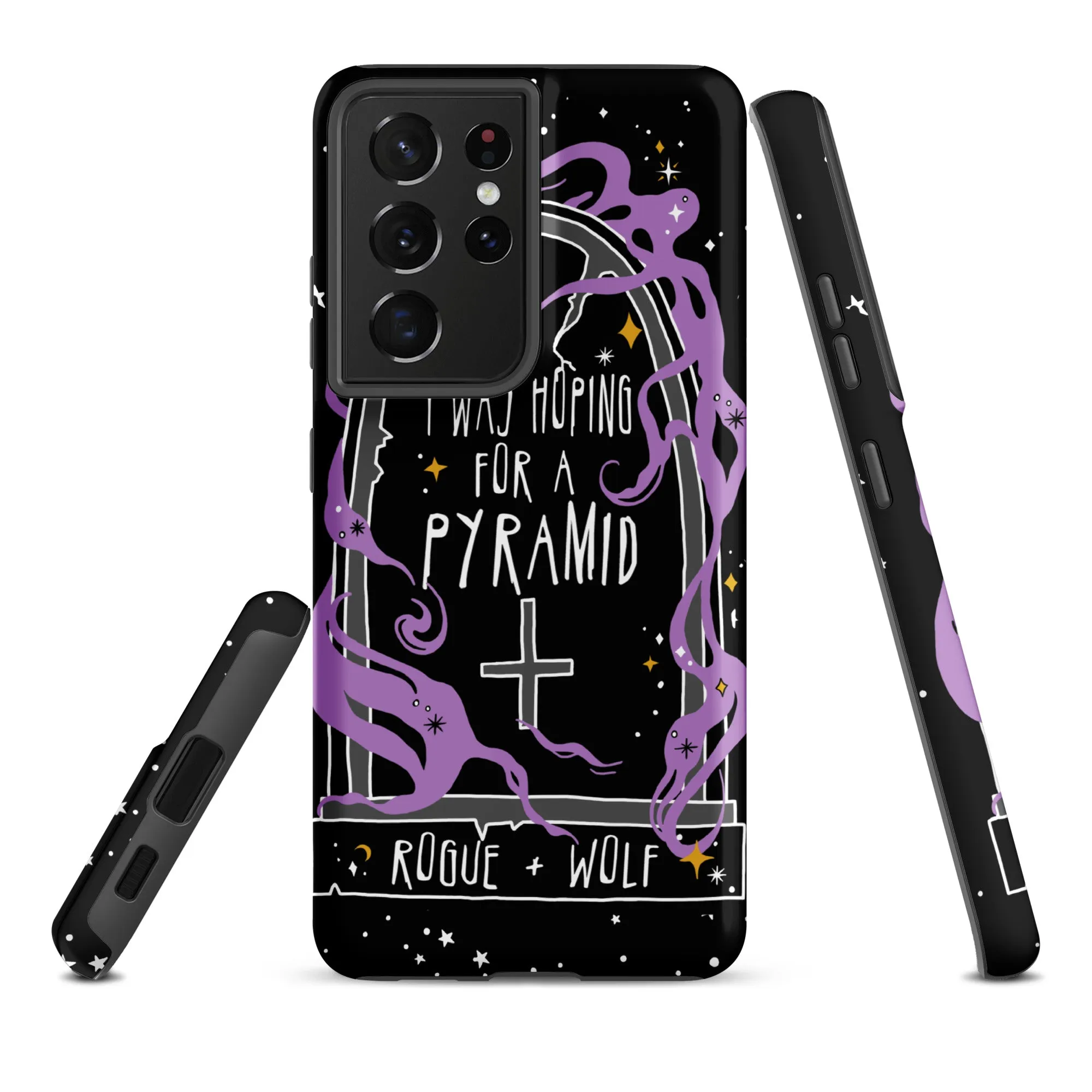 Expectation Vs Reality Tough Phone Case for Samsung - Shockproof Witchy Goth Cover Anti-Scratch Samsung Accessories