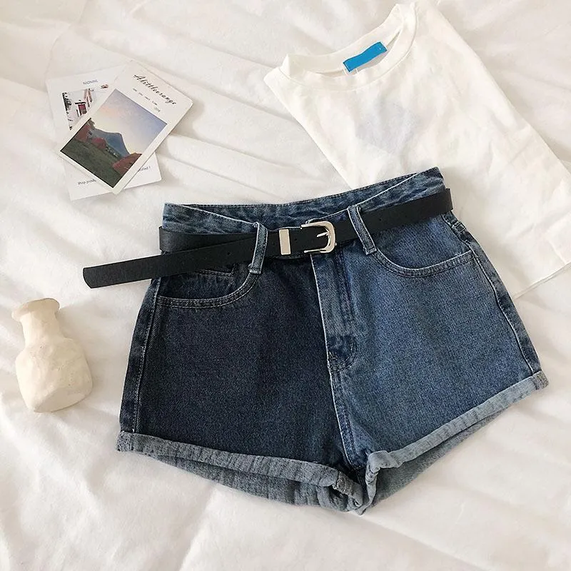 Fashion Women Denim Wide Leg Shorts