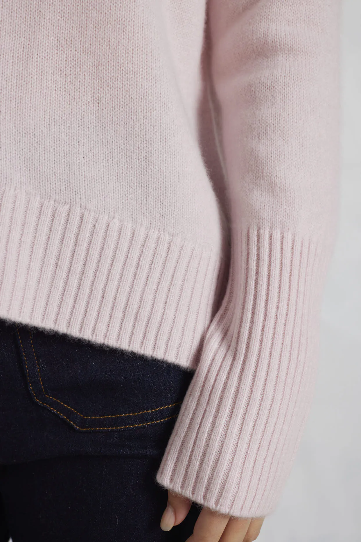 Fifi Polo Cashmere Sweater in Nurture