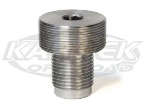 Fox Shocks Adapter Plug Fits In 1-5/8 Hollow Shaft And Threads In Bottom Shock Eyelet 7/8-14 Thread