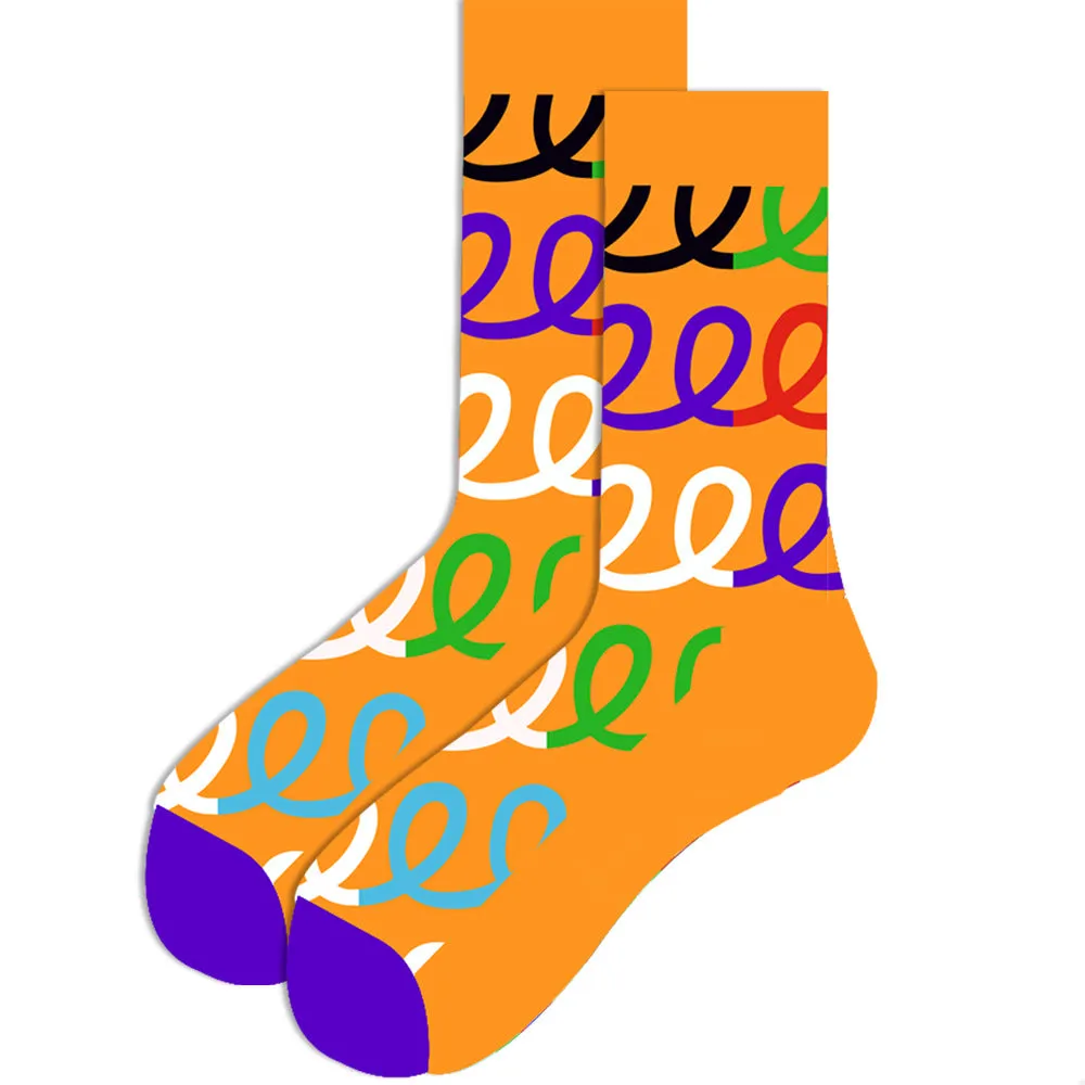 Fun Print Christmas Holiday Socks