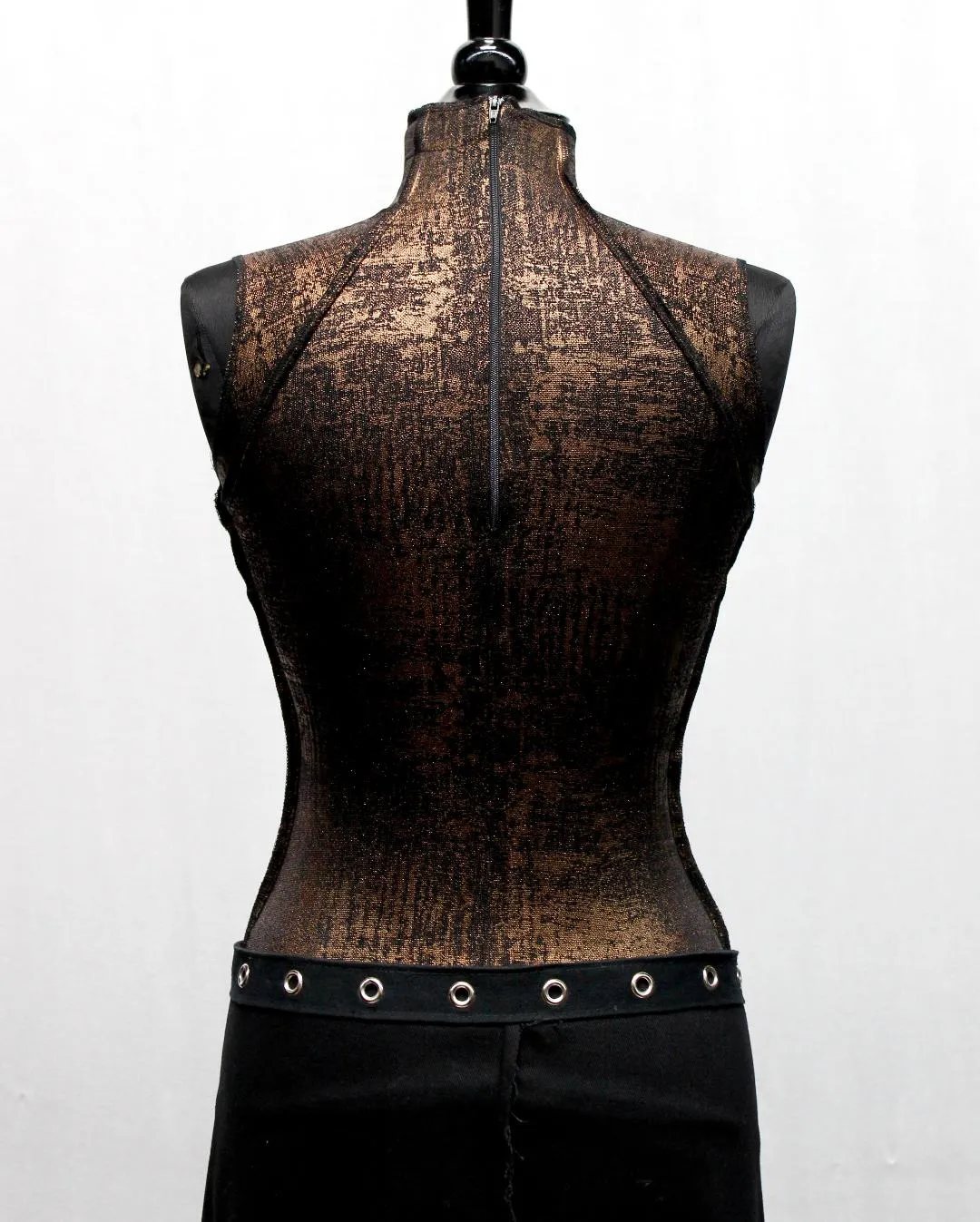 FUTURE SHOCK TOP SLEEVELESS - Bronze Metallic