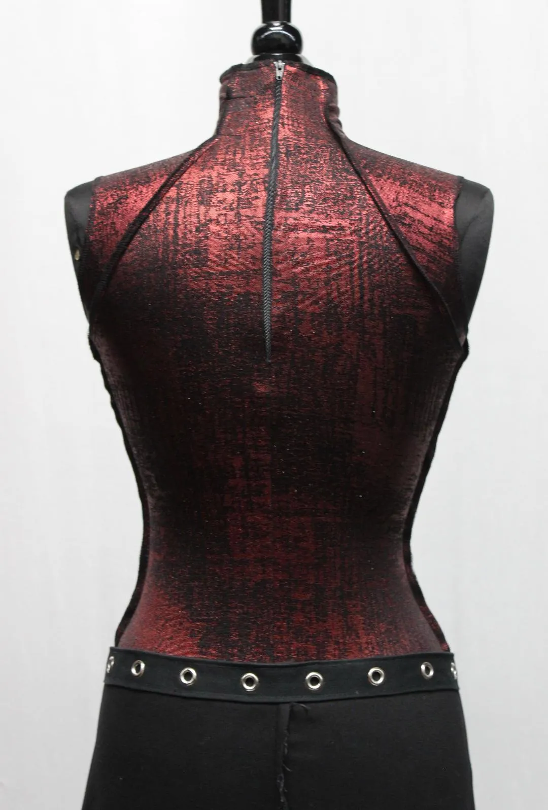 FUTURE SHOCK TOP SLEEVELESS - Red Metallic