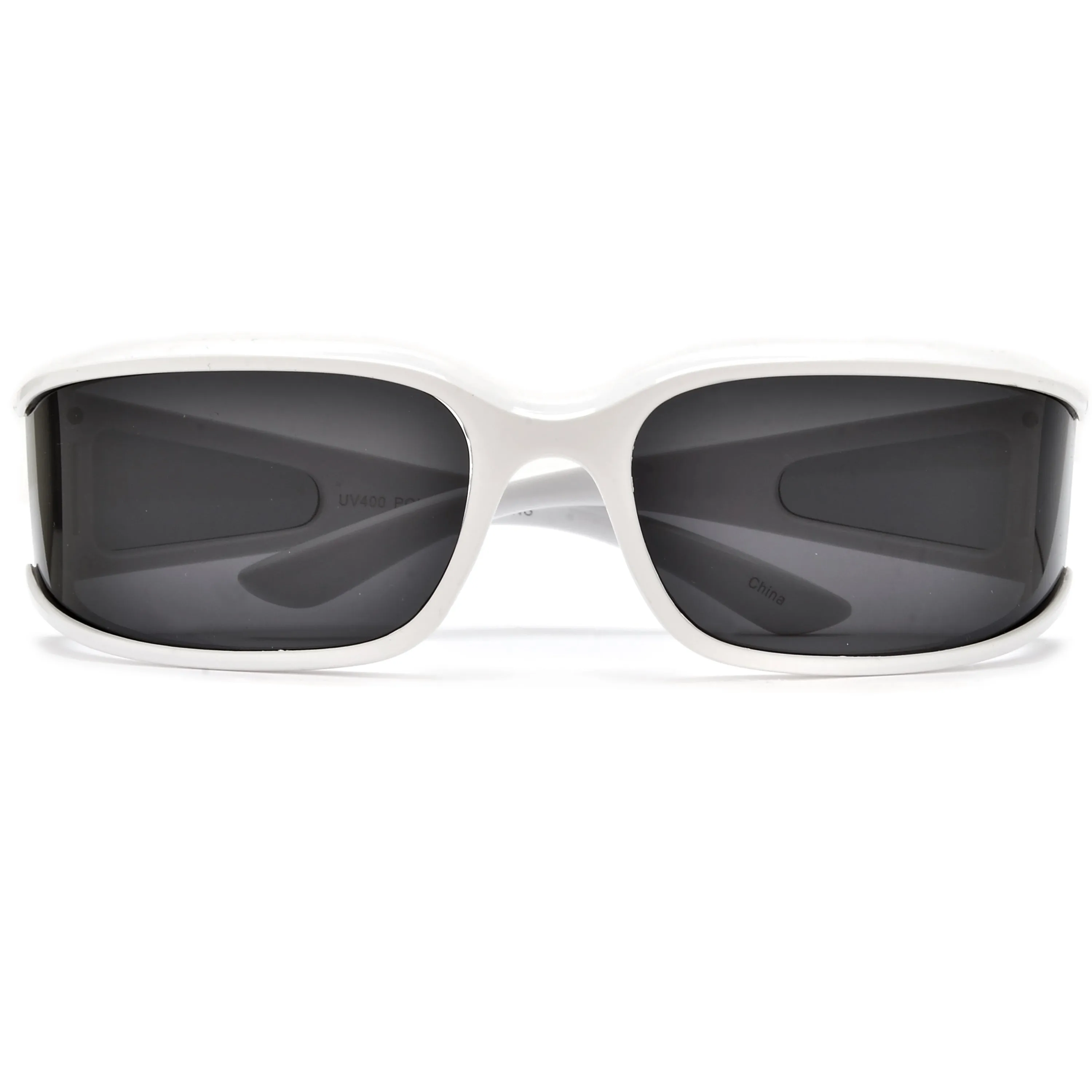 Futuristic Full Wrap Around Polarized Lens Sunglasses