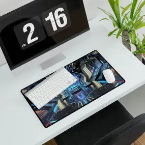 Gaming Desk Mat - Ultra futurist Pad Keyboard Design