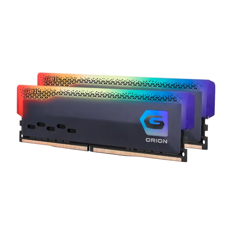 Geil Orion Rgb 32Gb Kit(2X16Gb) 3600Mhz Ddr4 Desktop Gaming Memory-Gray