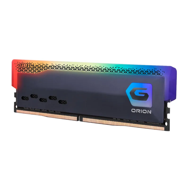 Geil Orion Rgb 8Gb 3600Mhz Ddr4 Desktop Gaming Memory-Gray