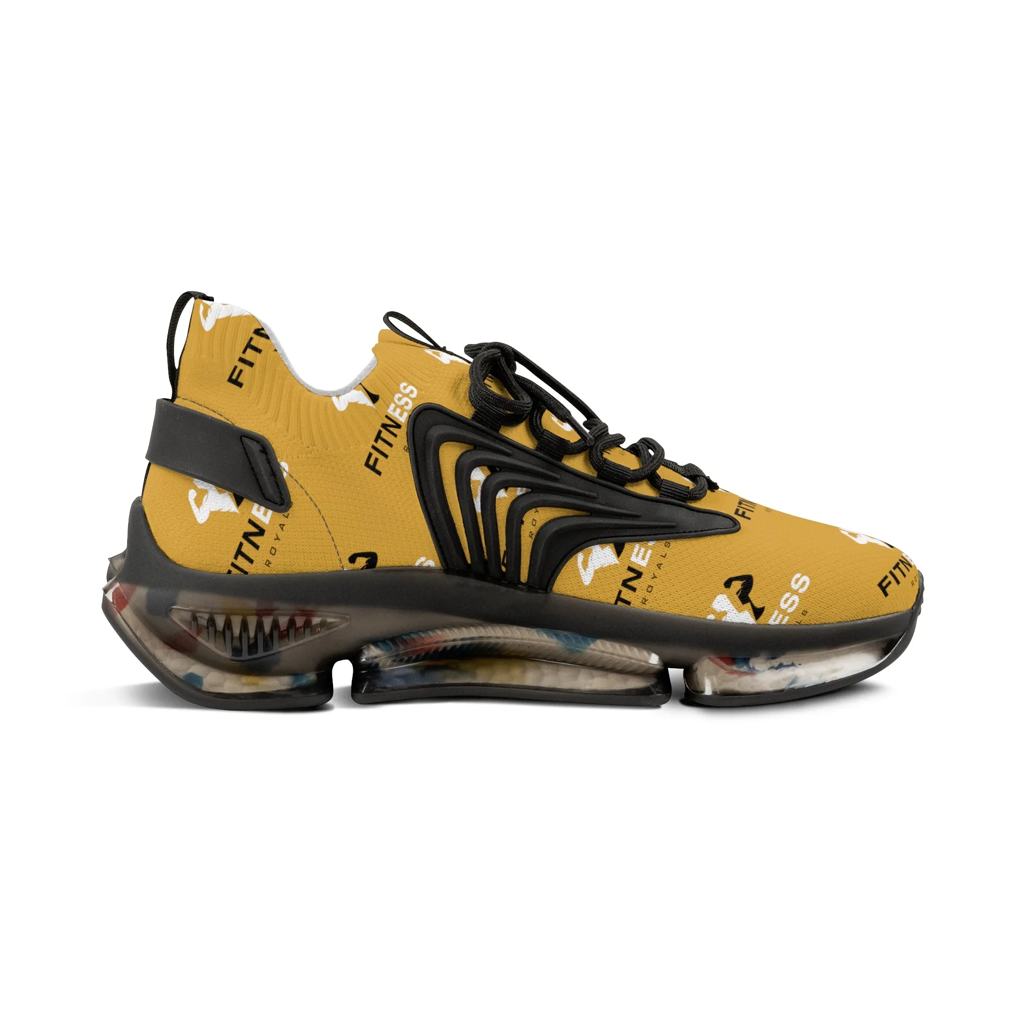 Gold FR Men's Mesh Sneakers