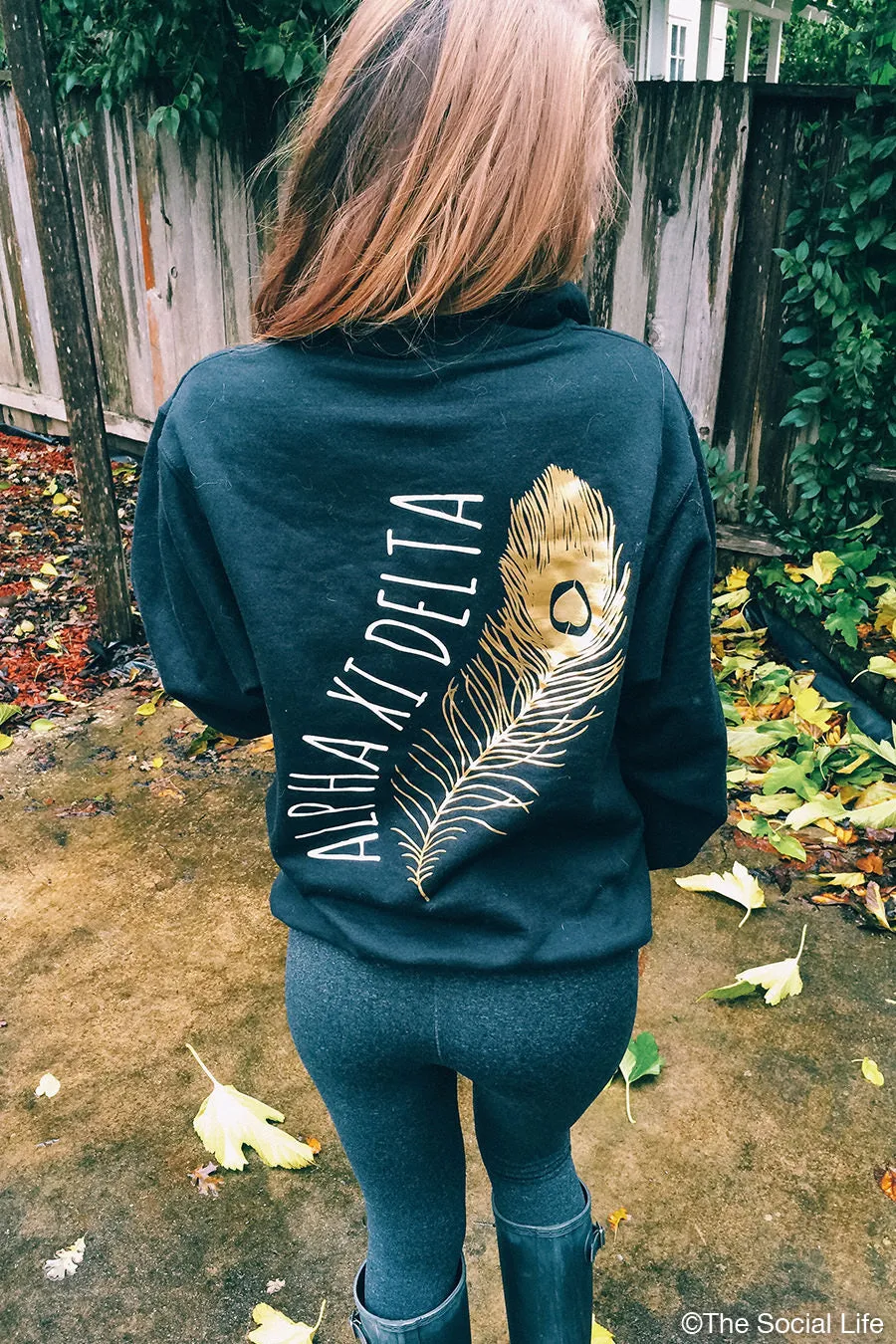 Golden Feather Quarter Zip