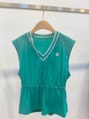 Green golf vest