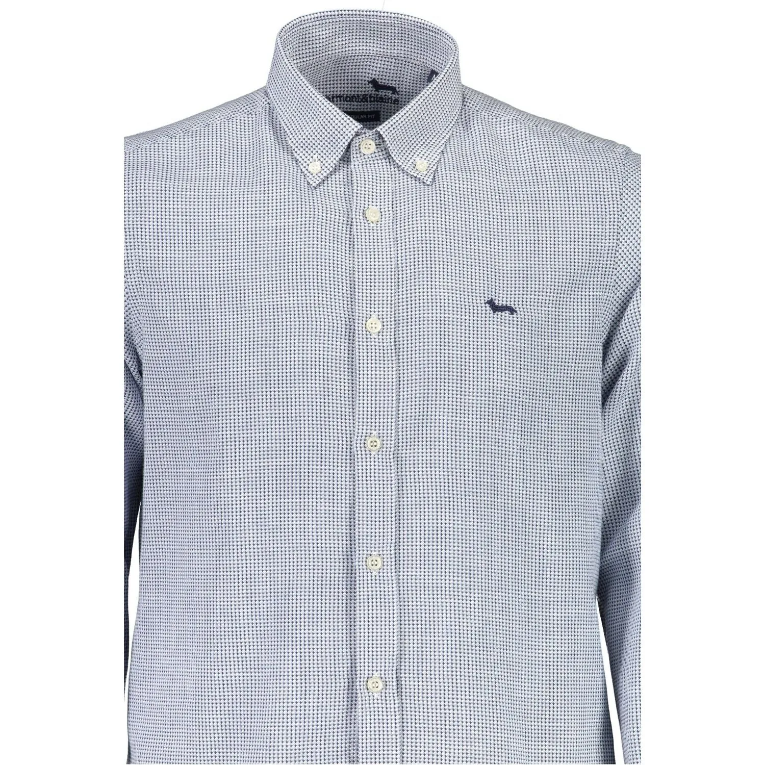 Harmont & Blaine Elegant Light Blue Cotton Shirt for Men