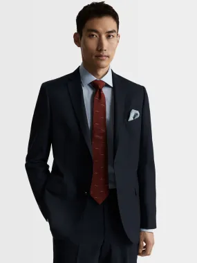 Hendon Italian Luxury Skinny Navy Suit Jacket