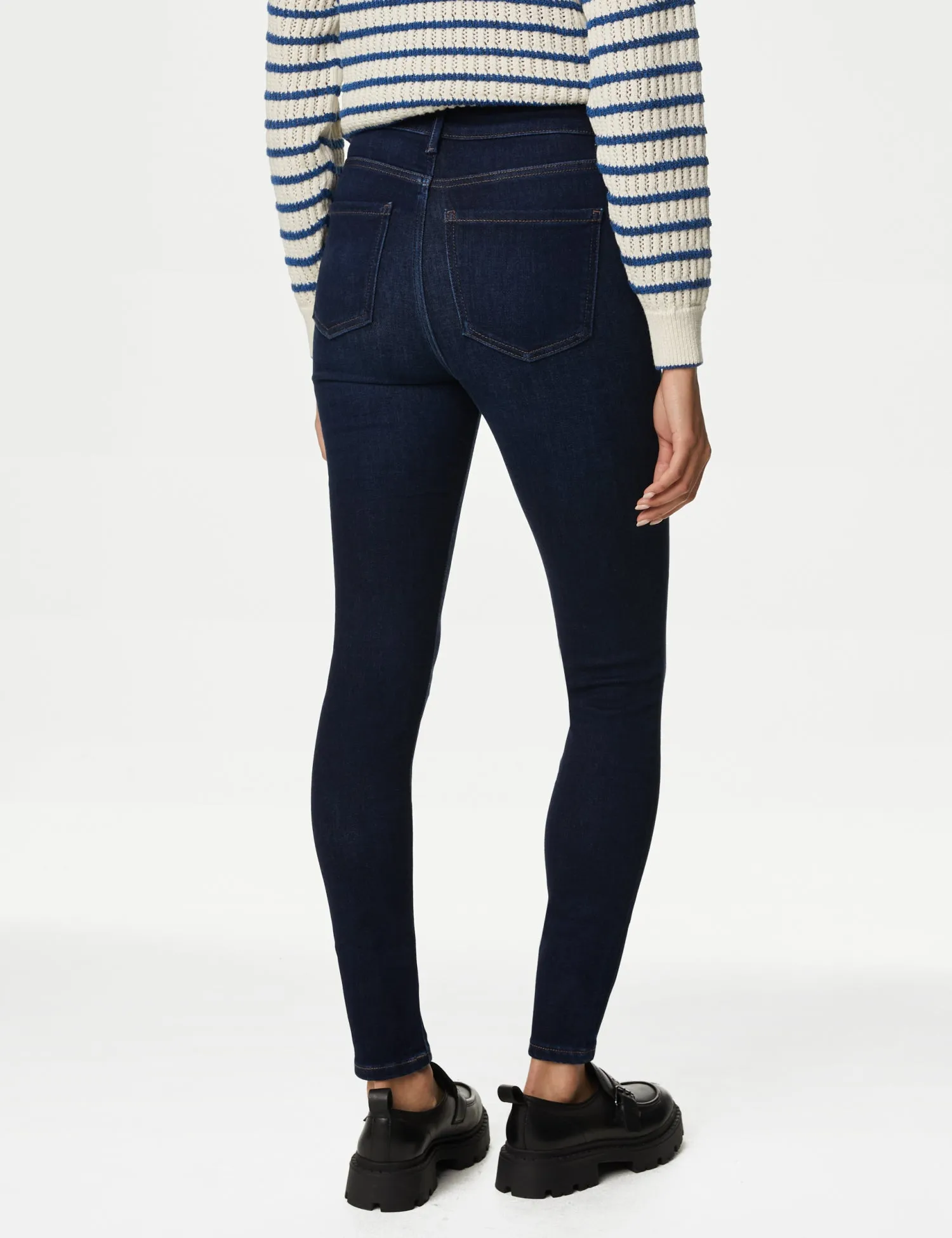 Ivy Thermal High Waisted Skinny Jeans