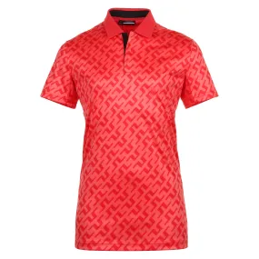 J.Lindeberg Golf Dario Print Polo Shirt HS24