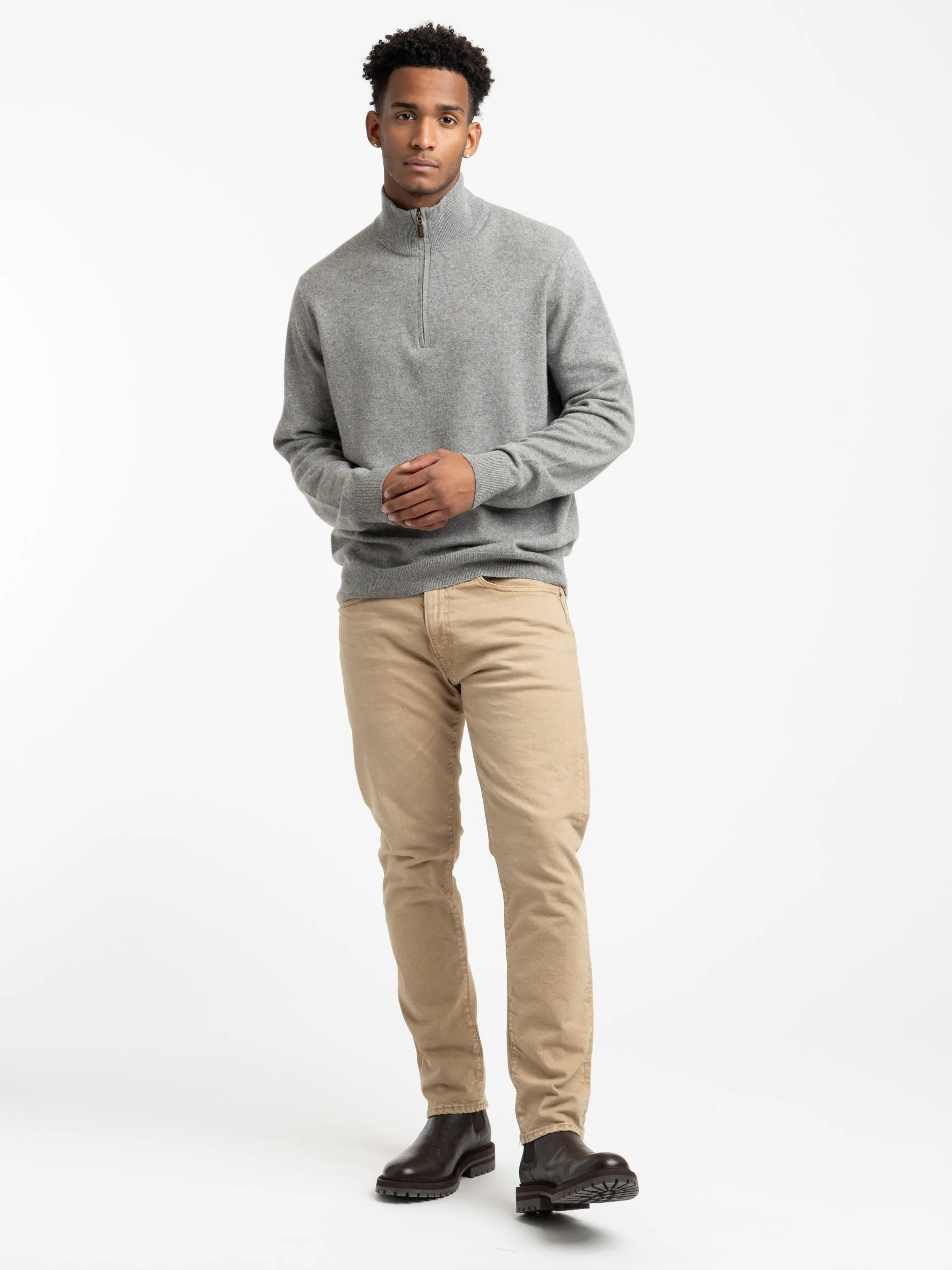 Khaki Brown Sullivan Slim Stretch Jean