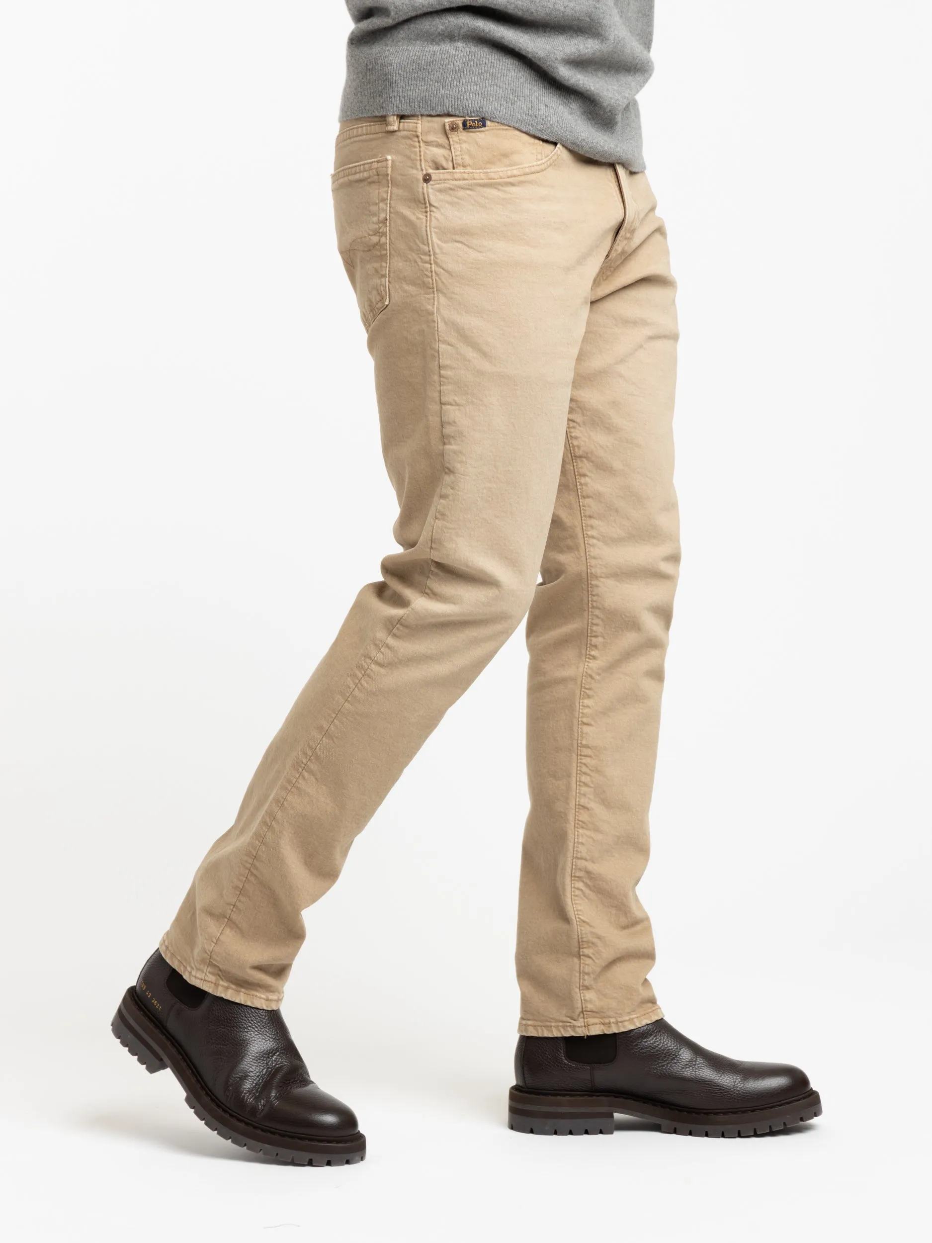 Khaki Brown Sullivan Slim Stretch Jean