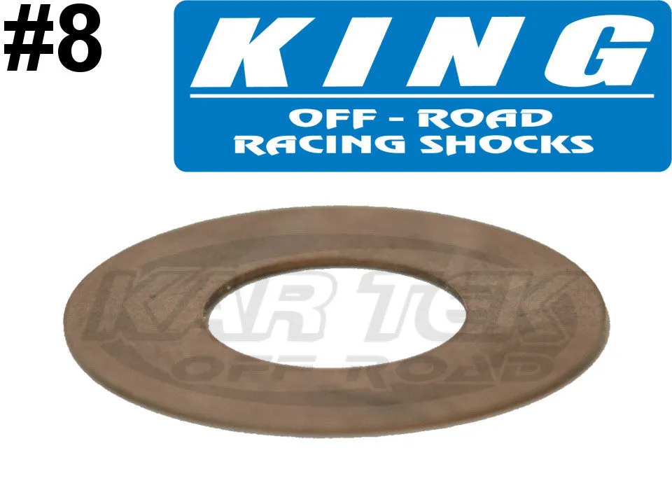 King Shocks Rebound Or Compression Valving Shims 0.008" Thick 1.150" Outside Diameter 0.625" ID