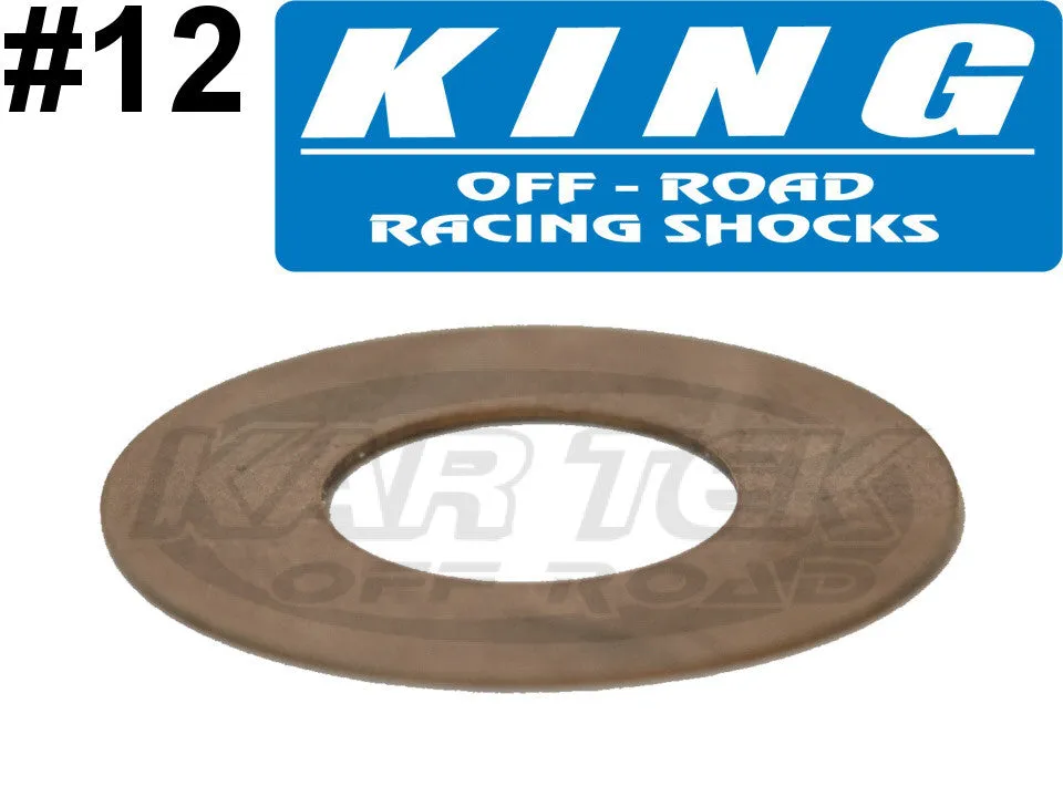 King Shocks Rebound Or Compression Valving Shims 0.012" Thick 1.600" Outside Diameter 0.625" ID