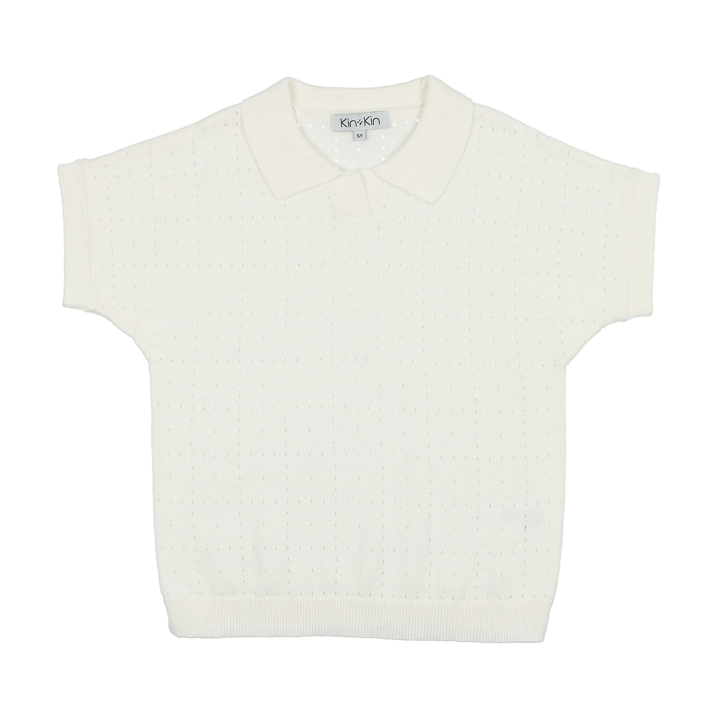 Knit Polo Sweater