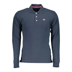 La Martina Elegant Long-Sleeved Slim Fit Polo Shirt