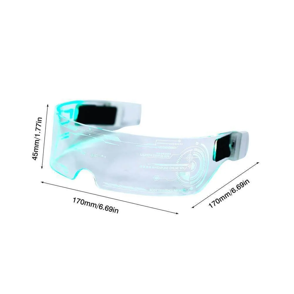 LED Colorful Luminous Party Glasses