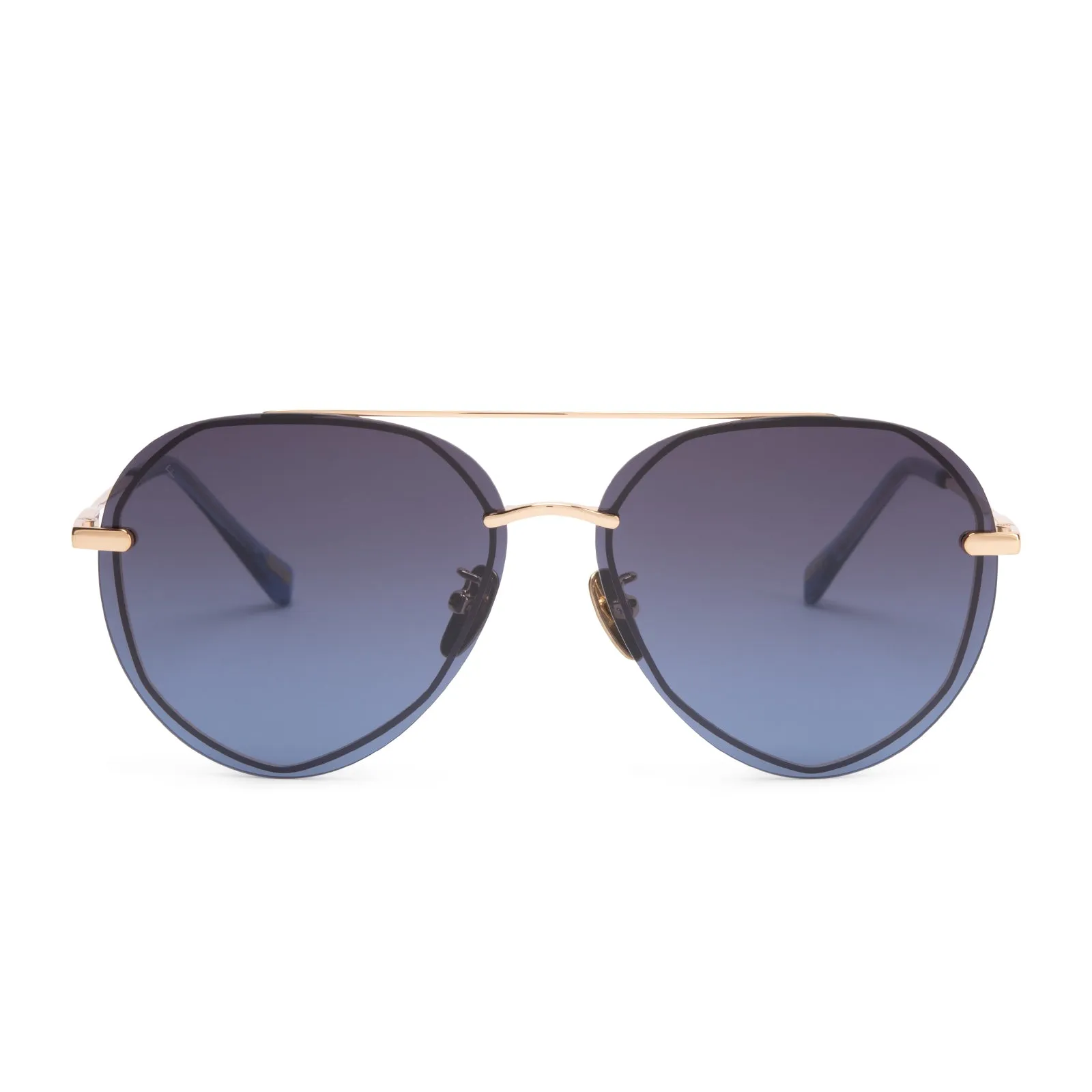 LENOX - GOLD   BLUE GRADIENT   POLARIZED SUNGLASSES