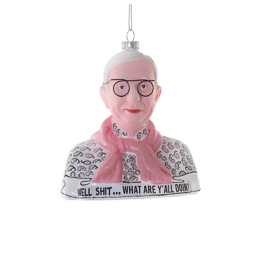 Leslie Jordan Ornament 5.25"