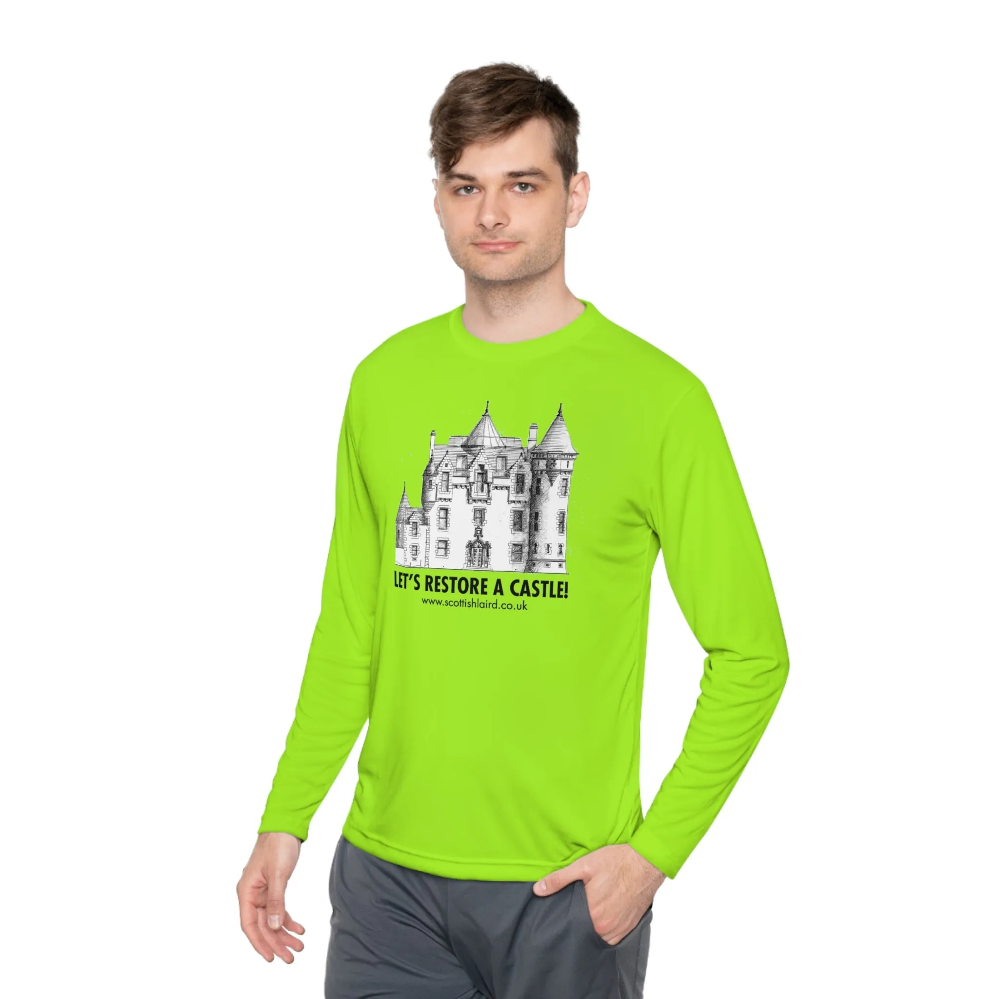 Let's Restore A Castle – Lightweight Long Sleeve Tee