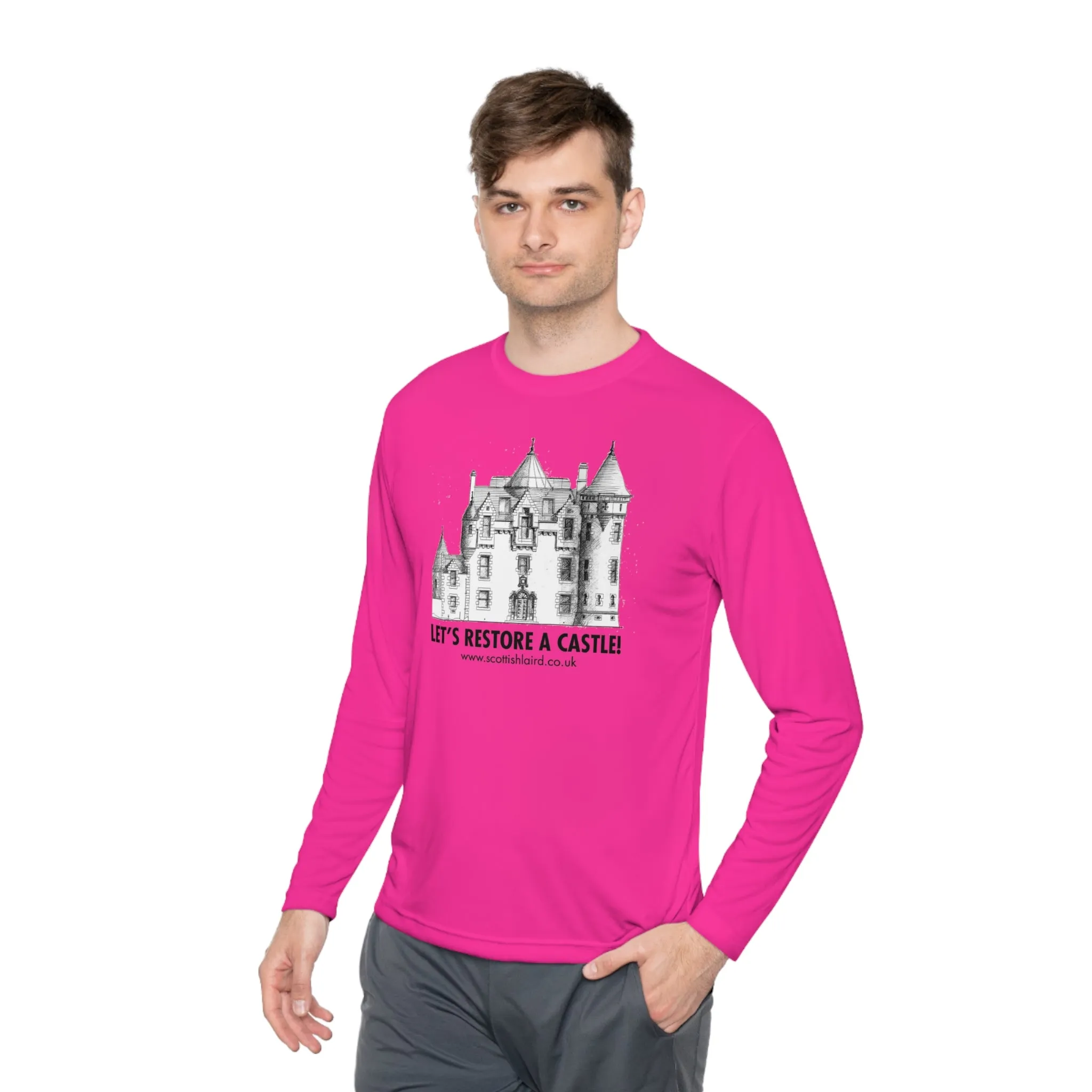 Let's Restore A Castle – Lightweight Long Sleeve Tee