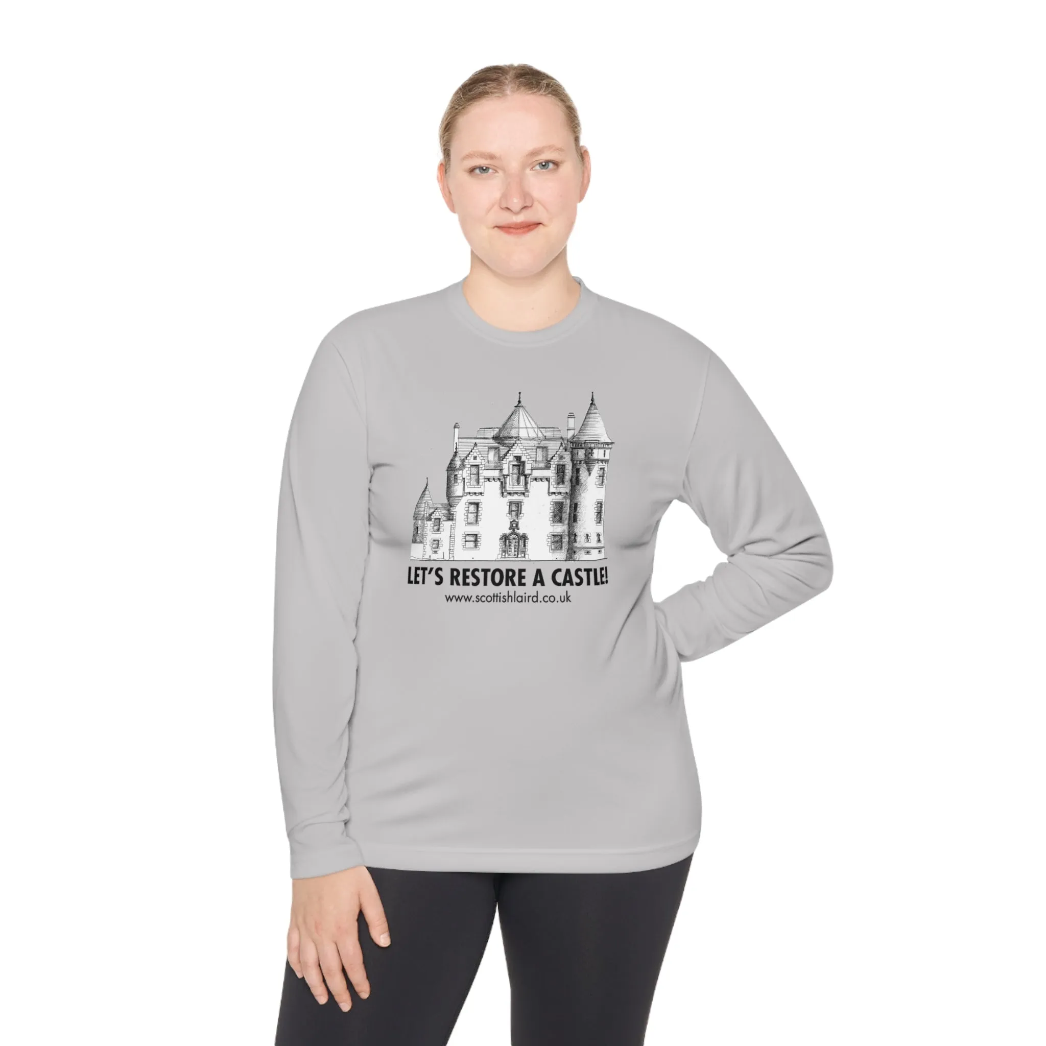 Let's Restore A Castle – Lightweight Long Sleeve Tee