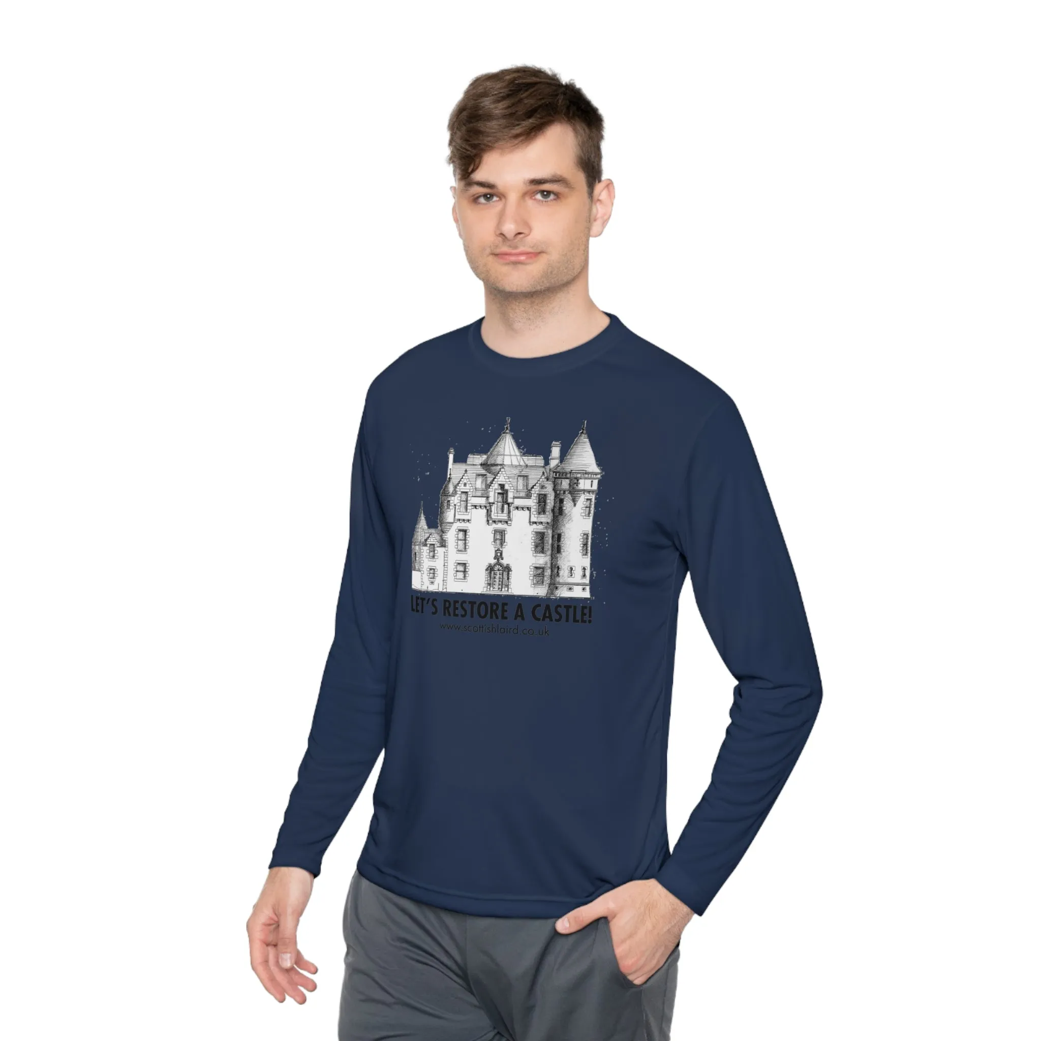 Let's Restore A Castle – Lightweight Long Sleeve Tee