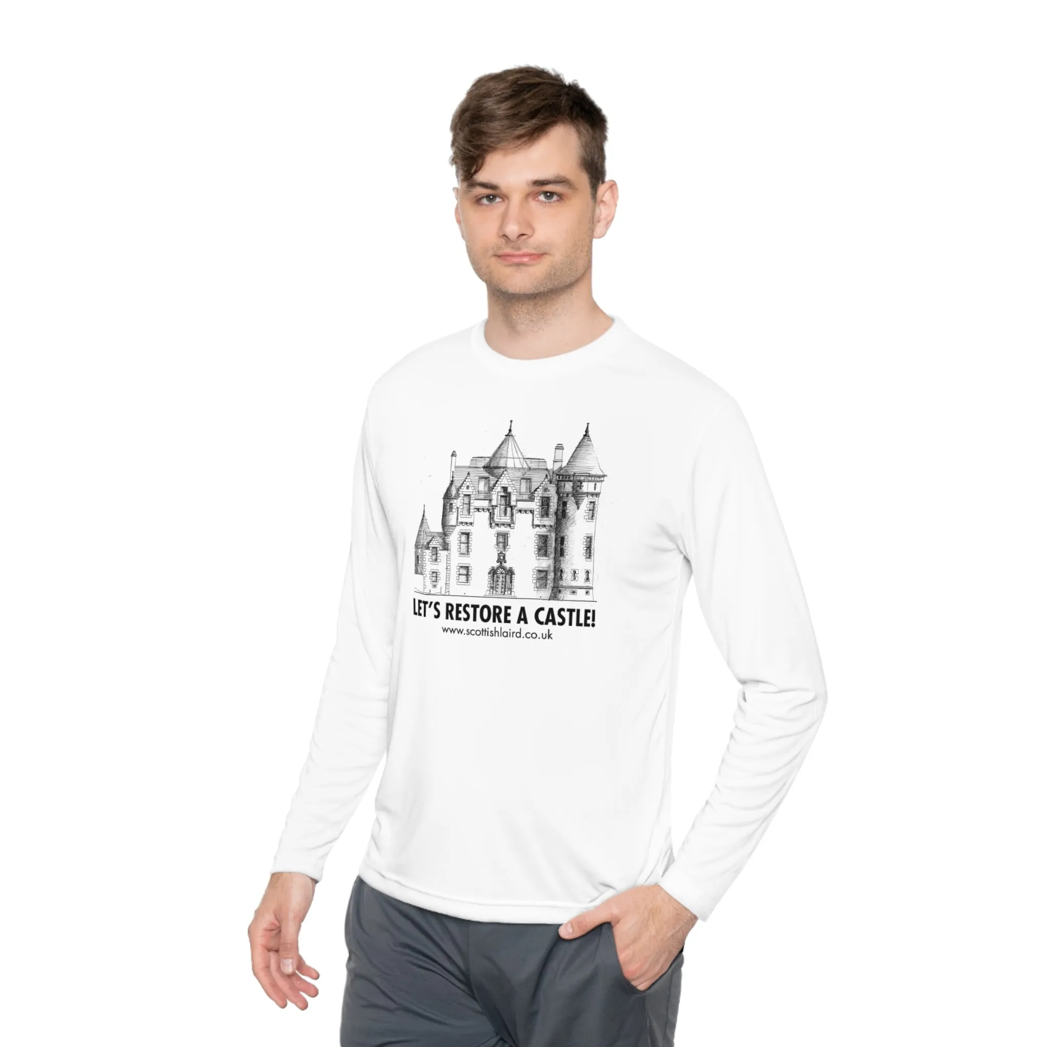 Let's Restore A Castle – Lightweight Long Sleeve Tee