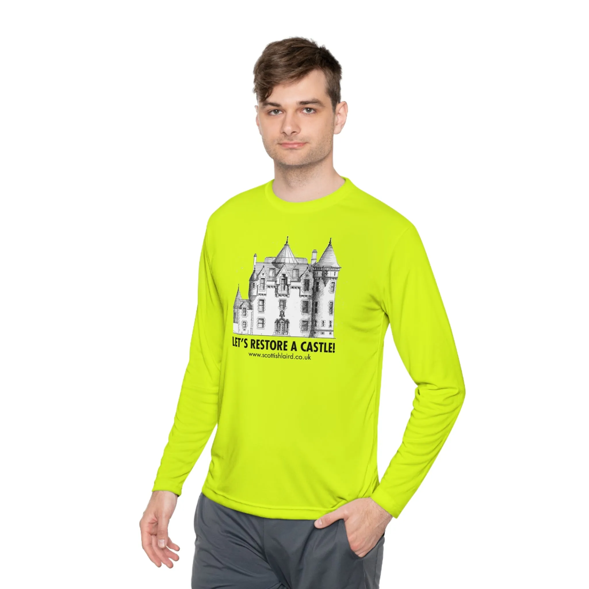 Let's Restore A Castle – Lightweight Long Sleeve Tee