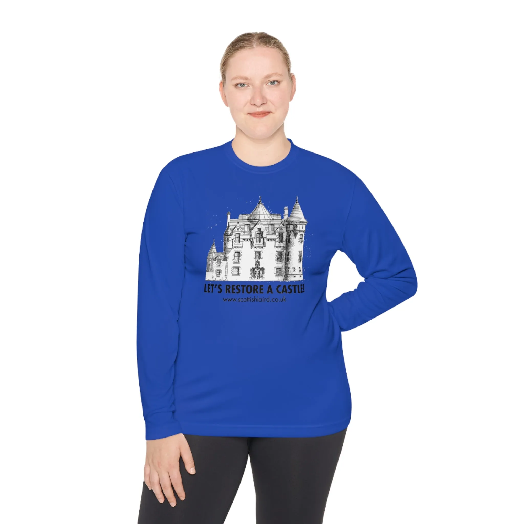 Let's Restore A Castle – Lightweight Long Sleeve Tee