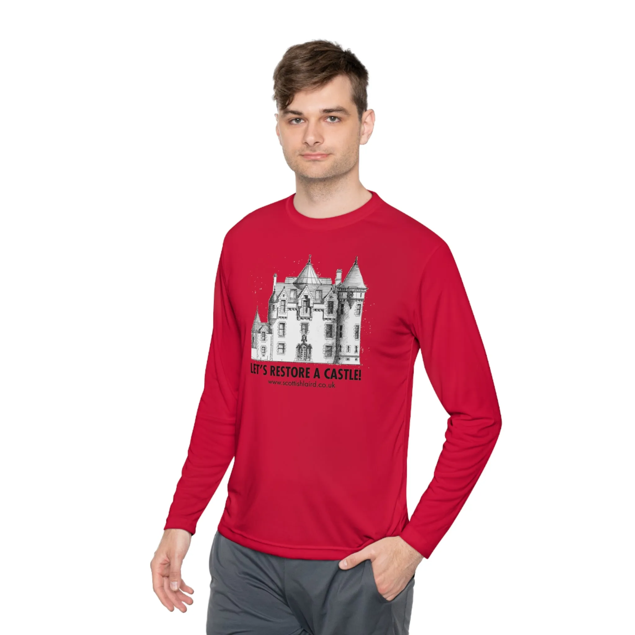 Let's Restore A Castle – Lightweight Long Sleeve Tee