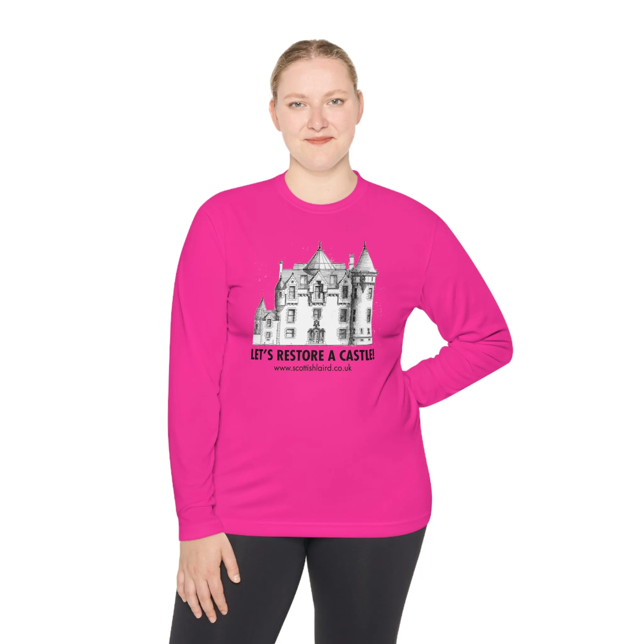 Let's Restore A Castle – Lightweight Long Sleeve Tee