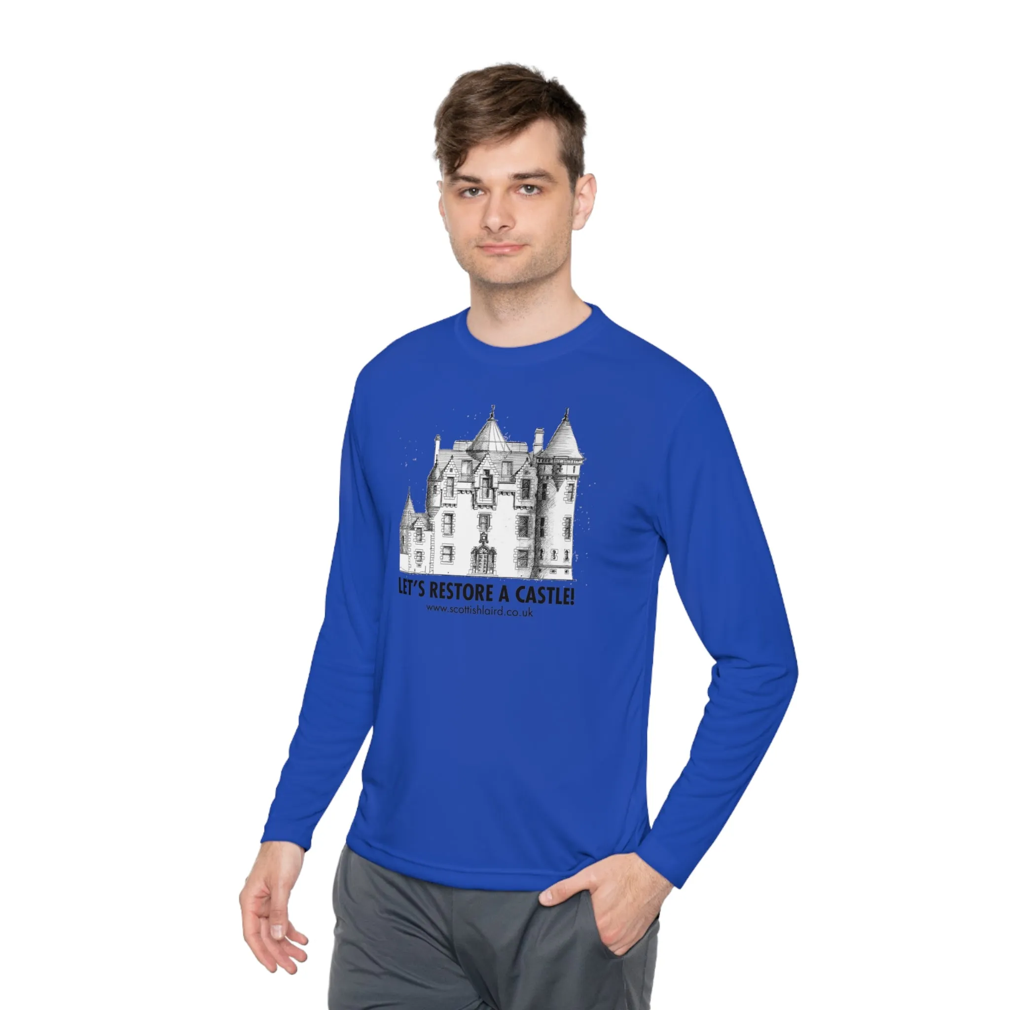 Let's Restore A Castle – Lightweight Long Sleeve Tee