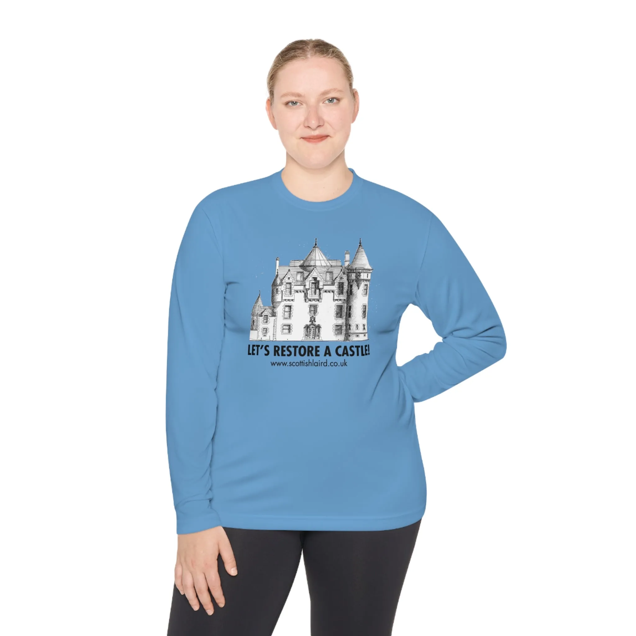 Let's Restore A Castle – Lightweight Long Sleeve Tee