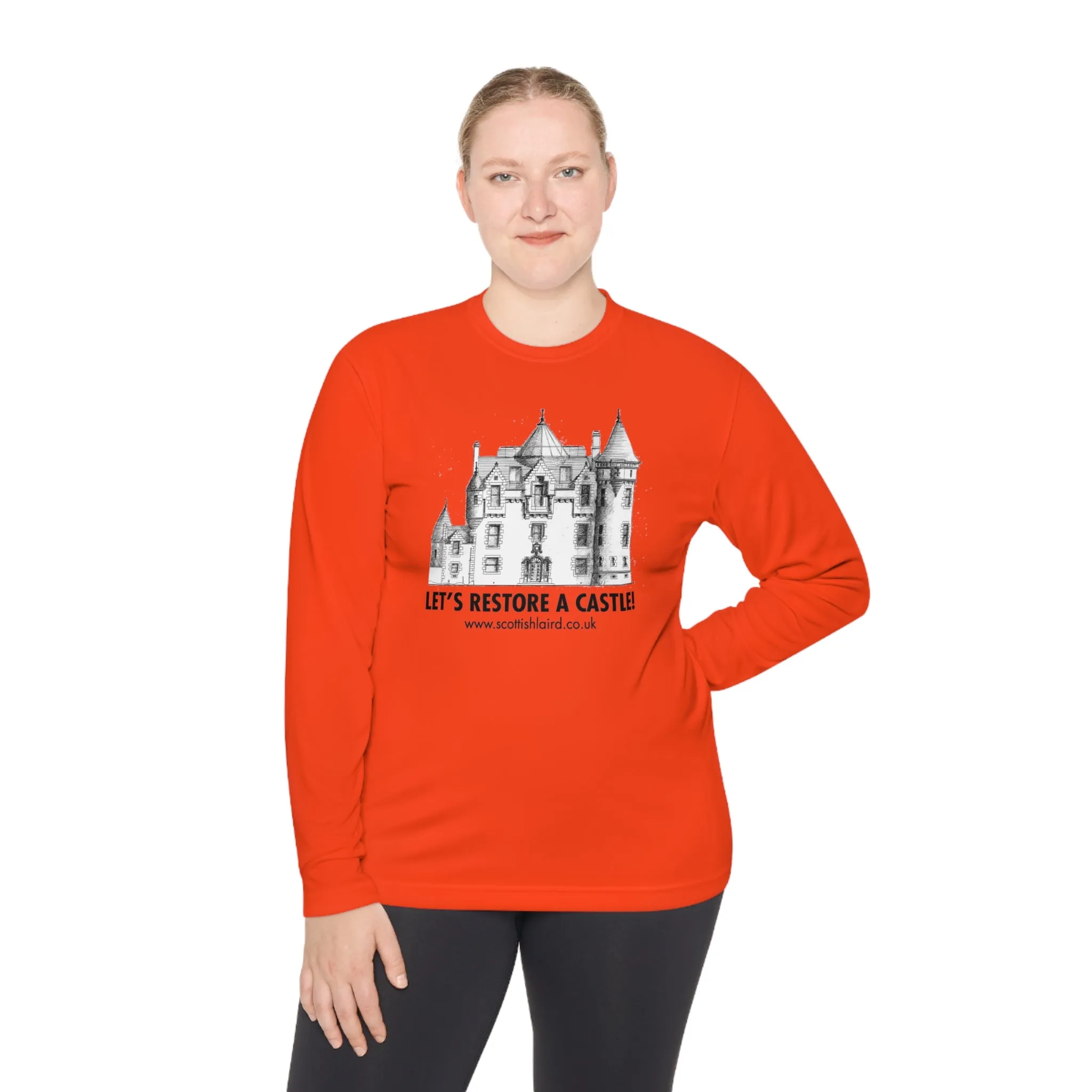 Let's Restore A Castle – Lightweight Long Sleeve Tee